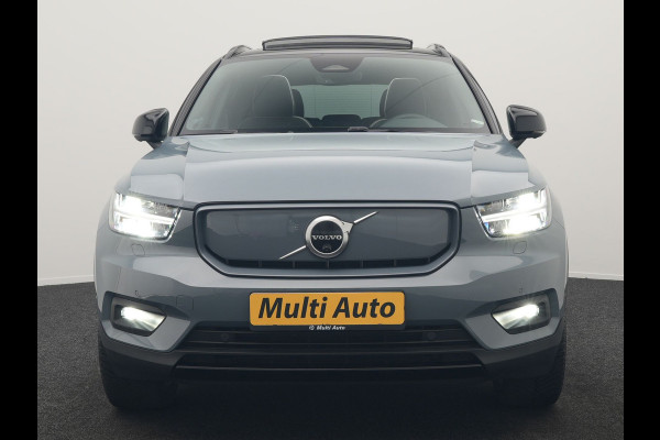 Volvo XC40 Recharge Pro 69kWh 231pk Dealer O.H. | Panodak | 360 Camera | Adaptive Cruise | Harman / Kardon | Alcantara Sportstoelen Memory & Verwarmd | Google Assistent | Stuur Verwarmd | Keyless | Blis | DAB |