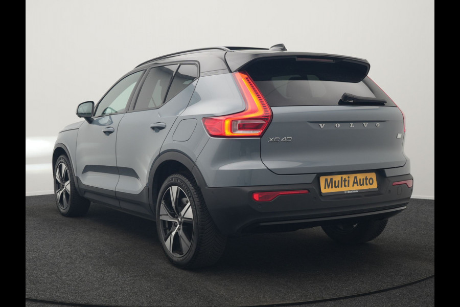 Volvo XC40 Recharge Pro 69kWh 231pk Dealer O.H. | Panodak | 360 Camera | Adaptive Cruise | Harman / Kardon | Alcantara Sportstoelen Memory & Verwarmd | Google Assistent | Stuur Verwarmd | Keyless | Blis | DAB |