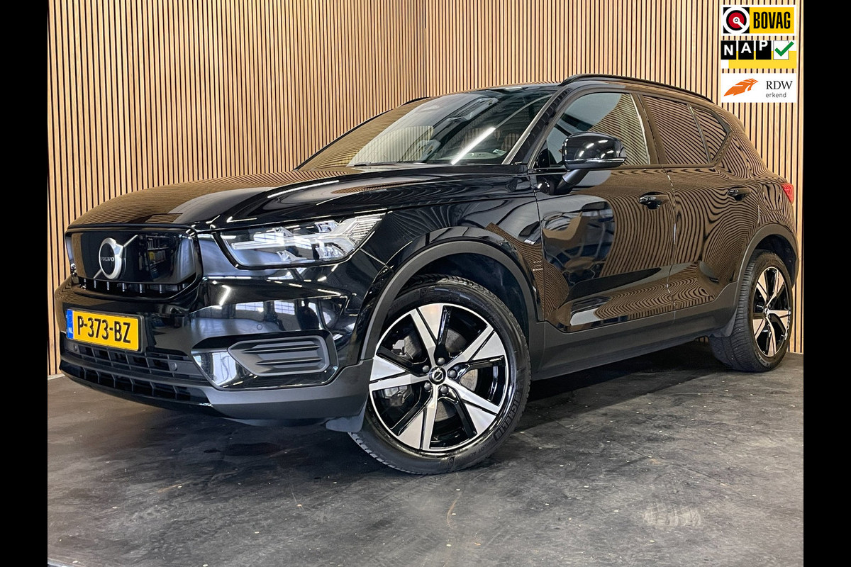 Volvo XC40 Recharge Core|94% SOH|BLACK|ACC|CAMERA|APPLE CARPLAY/ANDROID AUTO|STOEL+STUURVERW|ELEK.KLEP|NL-AUTO|NAP|INC.BTW|1e EIG|