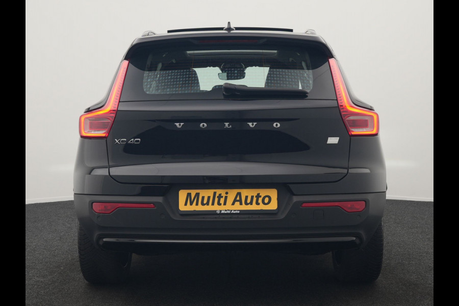 Volvo XC40 Recharge Extended Range Ultimate 82 kWh 252pk Dealer O.H. | Panodak | 360 Camera | Adaptive Cruise | Harman / Kardon | Voorstoelen Memory & Verwarmd | Google Assistent | Keyless | Blis | Stuur Verwarmd | Apple Carplay | DAB |