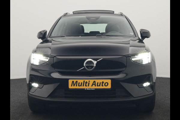 Volvo XC40 Recharge Extended Range Ultimate 82 kWh 252pk Dealer O.H. | Panodak | 360 Camera | Adaptive Cruise | Harman / Kardon | Voorstoelen Memory & Verwarmd | Google Assistent | Keyless | Blis | Stuur Verwarmd | Apple Carplay | DAB |