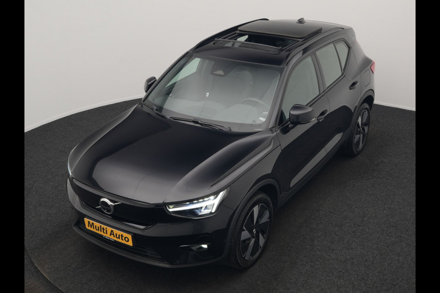 Volvo XC40 Recharge Extended Range Ultimate 82 kWh 252pk Dealer O.H. | Panodak | 360 Camera | Adaptive Cruise | Harman / Kardon | Voorstoelen Memory & Verwarmd | Google Assistent | Keyless | Blis | Stuur Verwarmd | Apple Carplay | DAB |