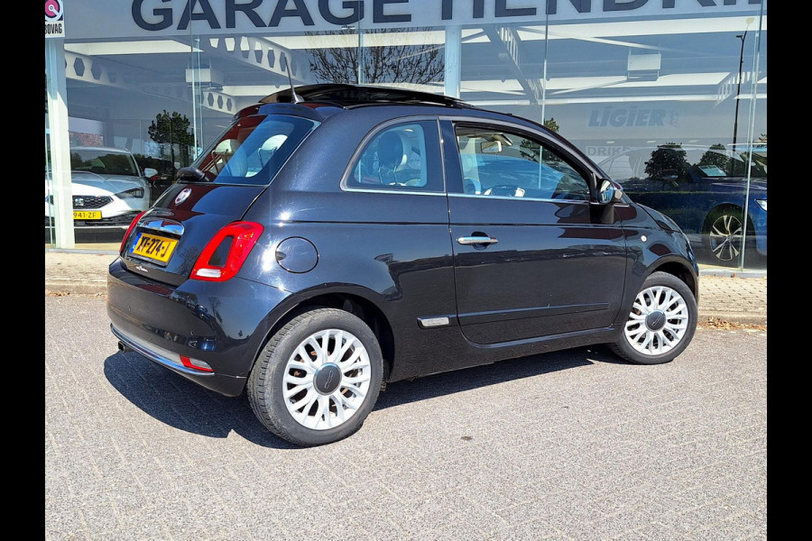 Fiat 500 1.2 Lounge | Panodak | LM velgen | Airco | Cruise | Navi | All Season |