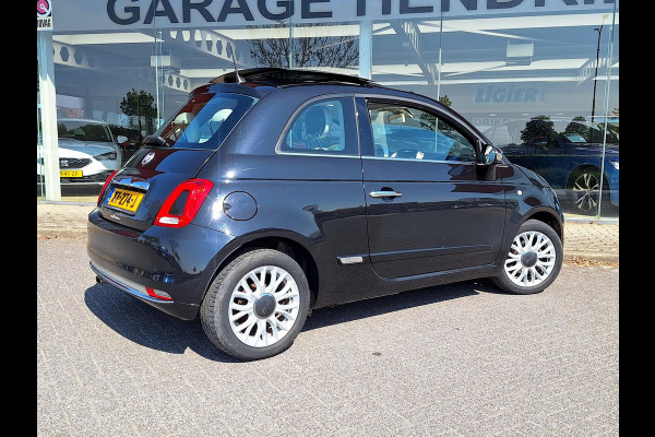 Fiat 500 1.2 Lounge | Panodak | LM velgen | Airco | Cruise | Navi | All Season |