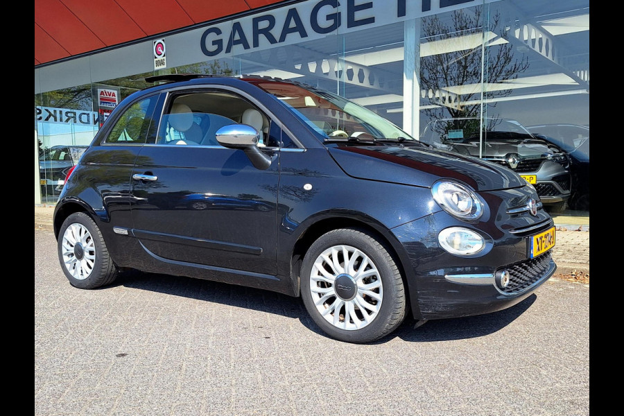 Fiat 500 1.2 Lounge | Panodak | LM velgen | Airco | Cruise | Navi | All Season |