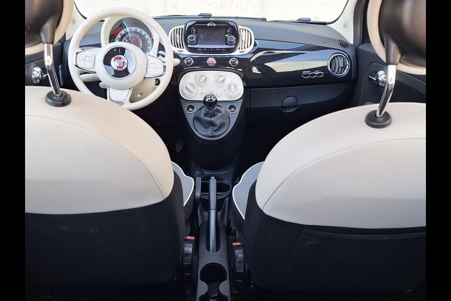 Fiat 500 1.2 Lounge | Panodak | LM velgen | Airco | Cruise | Navi | All Season |