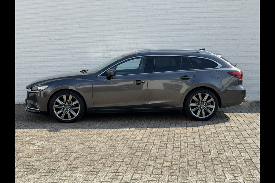 Mazda 6 Sportbreak 2.5 SkyActiv-G Automaat Stoelverwarming/Ventilatie Clima Cruise Sunroof Head-up leder Memory Seats