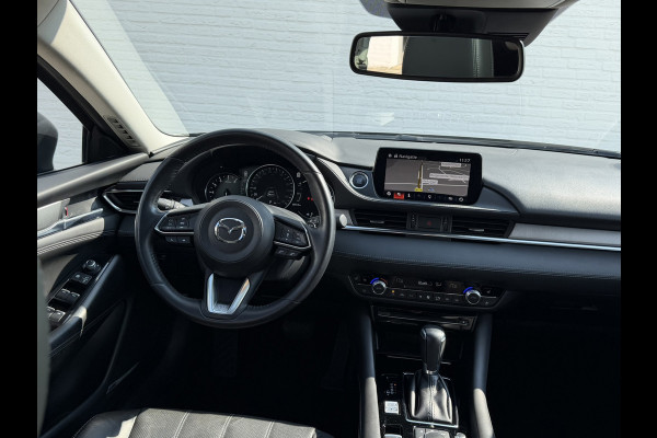 Mazda 6 Sportbreak 2.5 SkyActiv-G Automaat Stoelverwarming/Ventilatie Clima Cruise Sunroof Head-up leder Memory Seats
