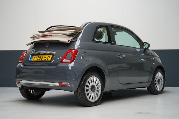 Fiat 500C 1.0 Hybrid Lounge | Apple Carplay | Airconditioning | Cruise control | Parkeersensoren