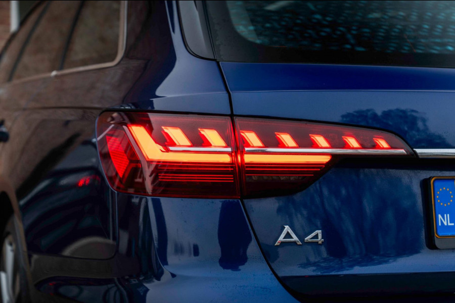 Audi A4 Avant 35 TFSI Advanced 150 PK Pano Leder Elek. Trekhaak Virtual 19''