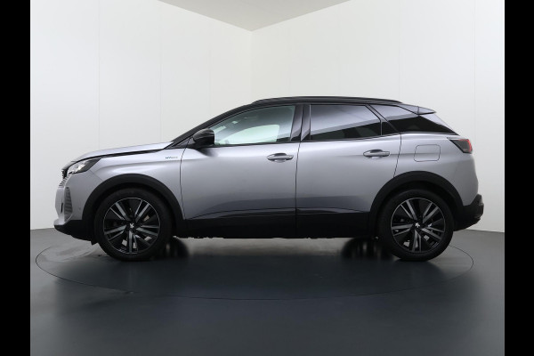 Peugeot 3008 1.6 HYbrid 225 GT |PHEV | BLACK OPTIC| FOCAL AUDIO| STOELVERWARMING| CAMERA VOOR+ ACHTER| ADAPTIVE CRUISE CONTROL| DODE HOEK SENSOR| ELEK. ACHTERKLEP| STANDKACHEL