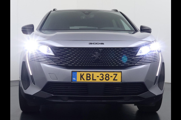Peugeot 3008 1.6 HYbrid 225 GT |PHEV | BLACK OPTIC| FOCAL AUDIO| STOELVERWARMING| CAMERA VOOR+ ACHTER| ADAPTIVE CRUISE CONTROL| DODE HOEK SENSOR| ELEK. ACHTERKLEP| STANDKACHEL