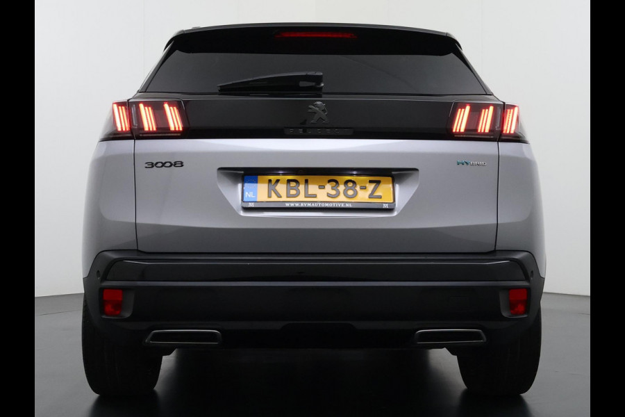 Peugeot 3008 1.6 HYbrid 225 GT |PHEV | BLACK OPTIC| FOCAL AUDIO| STOELVERWARMING| CAMERA VOOR+ ACHTER| ADAPTIVE CRUISE CONTROL| DODE HOEK SENSOR| ELEK. ACHTERKLEP| STANDKACHEL