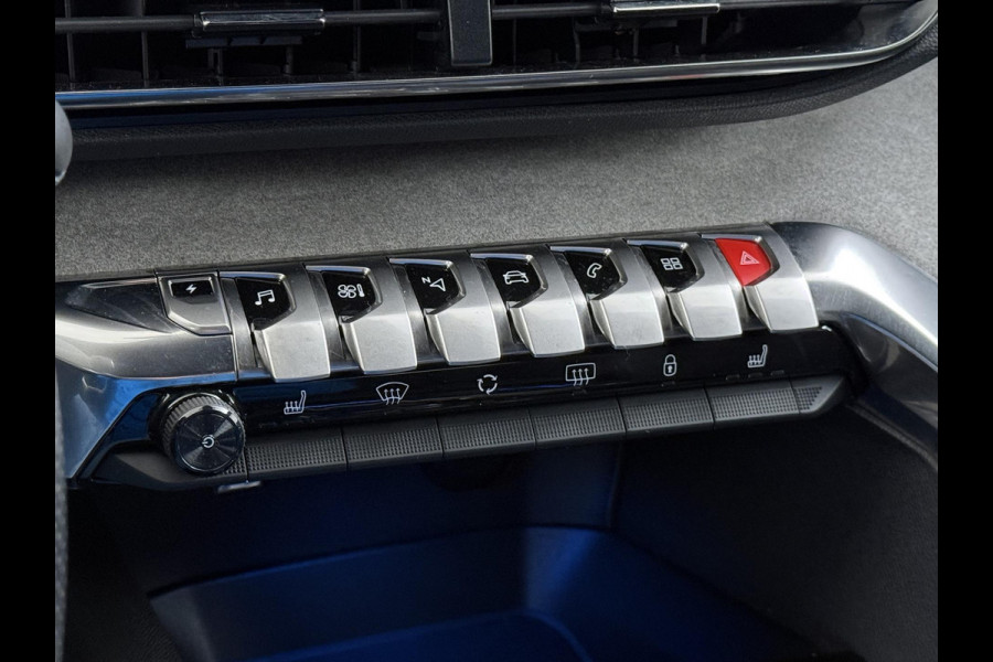 Peugeot 3008 1.6 HYbrid 225 GT |PHEV | BLACK OPTIC| FOCAL AUDIO| STOELVERWARMING| CAMERA VOOR+ ACHTER| ADAPTIVE CRUISE CONTROL| DODE HOEK SENSOR| ELEK. ACHTERKLEP| STANDKACHEL