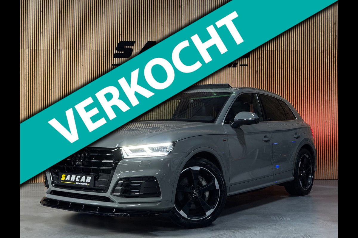 Audi Q5 55 TFSI e quattro Competition S-line BLOKJES LEER|E-ZETELS|PANO|LUCHTVERING|TREKHAAK|B&O|AMBIENT|20 INCH LMV|MATRIX