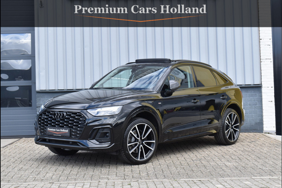 Audi Q5 Sportback 50 TFSI e S-Line 299 Pk SOH 100% Pano Navi Sfeer Camera SQ5 21 Inch