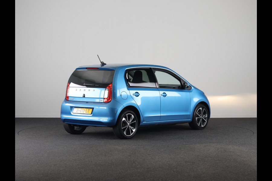 Škoda Citigo e-iV EV Style 83pk | SoH 89.63% | LM Velgen | Climatronic | Lichtmetalen velgen | Parkeersensoren