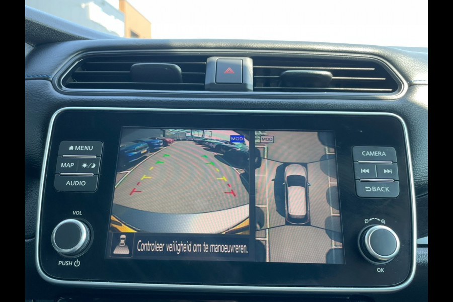Nissan Leaf E+ N-Connecta 62 kWh|GROTE ACCU|AFNEEMBARE TREKHAAK|ACC|APPLE CARPLAY|360 CAMERA|STOEL+STUURVERWARMING|LMV|PDC V+A|