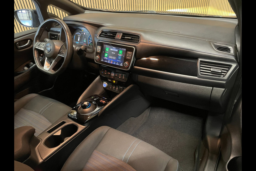 Nissan Leaf E+ N-Connecta 62 kWh|GROTE ACCU|AFNEEMBARE TREKHAAK|ACC|APPLE CARPLAY|360 CAMERA|STOEL+STUURVERWARMING|LMV|PDC V+A|