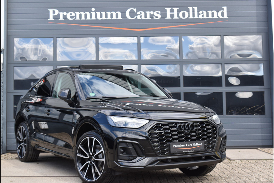 Audi Q5 Sportback 50 TFSI e S-Line 299 Pk SOH 100% Pano Navi Sfeer Camera SQ5 21 Inch