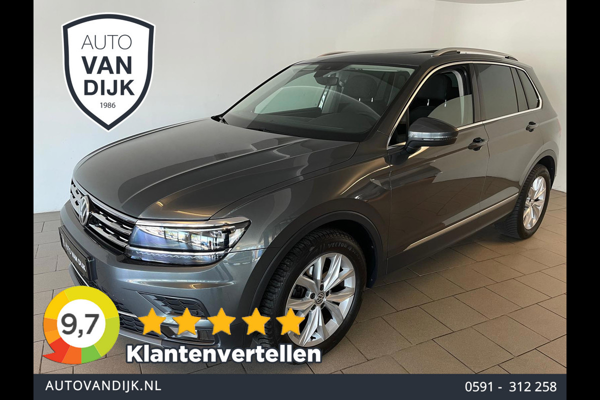Volkswagen Tiguan 1.4 TSI ACT Highline Business AUTOMAAT PANO NAVI BT CRUISE BLUETOOTH ELEK RAMEN CENT VERG VELGEN NIEUWSTAAT