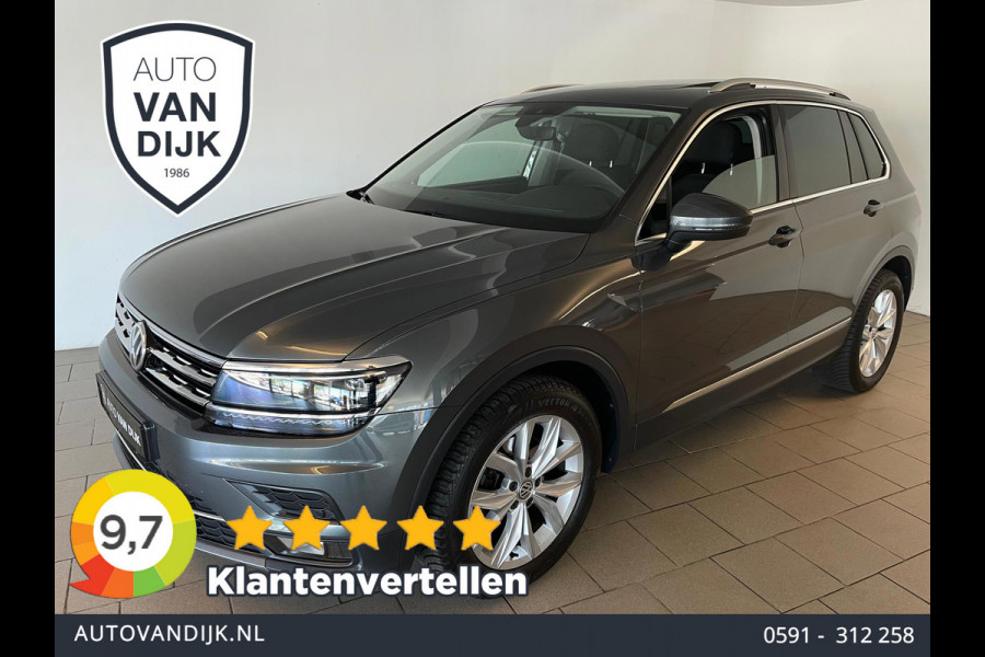 Volkswagen Tiguan 1.4 TSI ACT Highline Business AUTOMAAT PANO NAVI BT CRUISE BLUETOOTH ELEK RAMEN CENT VERG VELGEN NIEUWSTAAT
