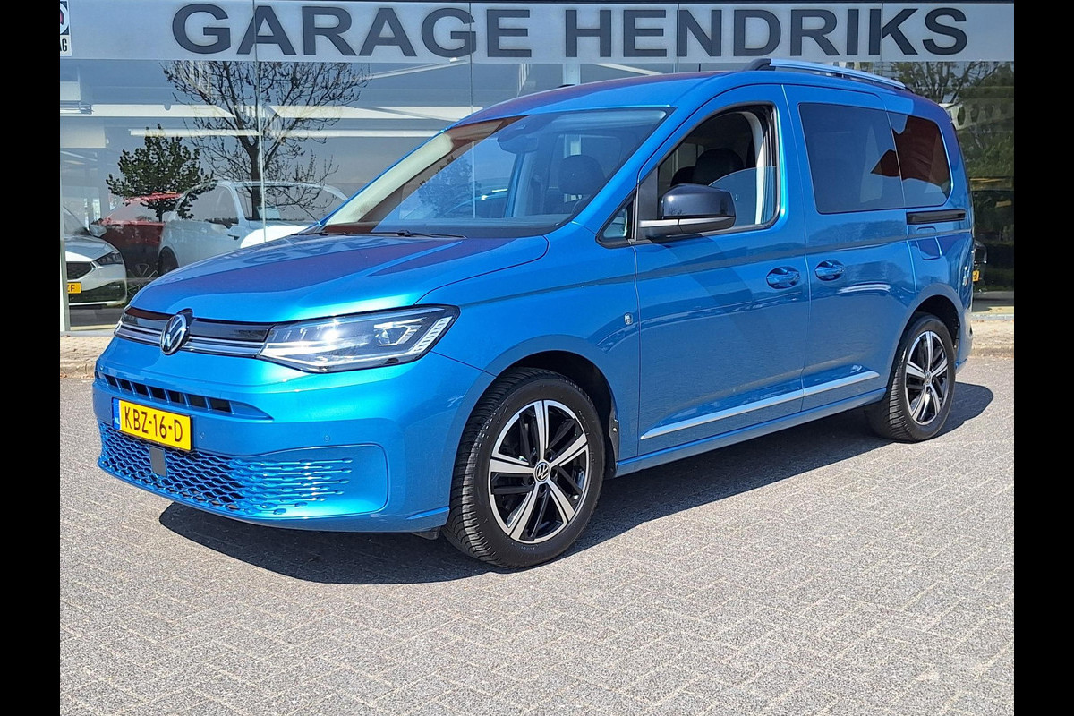 Volkswagen Caddy 1.5 TSI DSG Style 5p | LED | Leder Alcantara | Trekhaak 1500kg | Adaptive CC | Parking Pack |