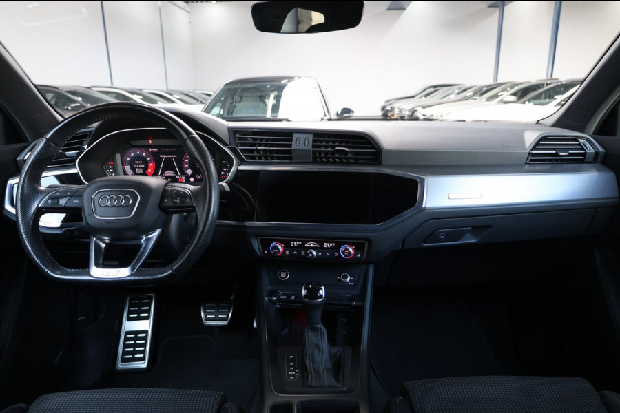Audi Q3 Sportback 40 TFSI quattro S Edition 190+PK 3x S-LINE/SFEER/VIRTUAL/PANO/HALF LEDER+S.VERWARMING/20"LMV/ACC/12 MND GARANTIE