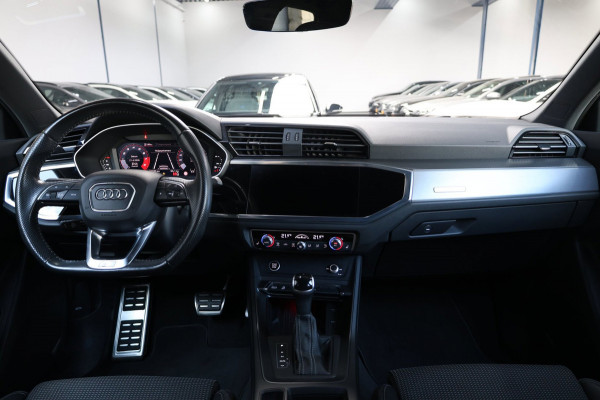 Audi Q3 Sportback 40 TFSI quattro S Edition 190+PK 3x S-LINE/SFEER/VIRTUAL/PANO/HALF LEDER+S.VERWARMING/20"LMV/ACC/12 MND GARANTIE