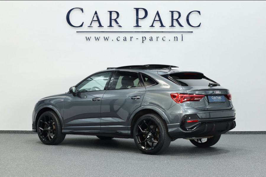 Audi Q3 Sportback 40 TFSI quattro S Edition 190+PK 3x S-LINE/SFEER/VIRTUAL/PANO/HALF LEDER+S.VERWARMING/20"LMV/ACC/12 MND GARANTIE
