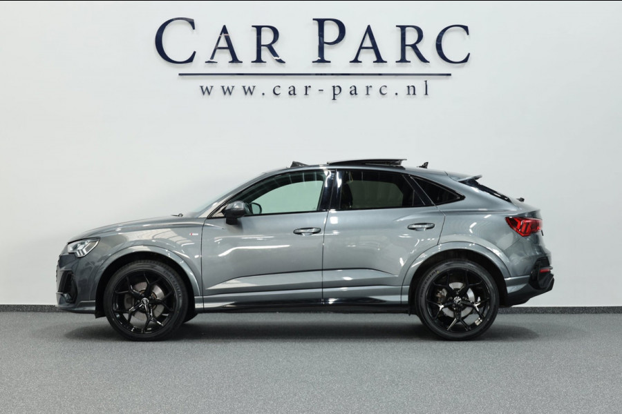 Audi Q3 Sportback 40 TFSI quattro S Edition 190+PK 3x S-LINE/SFEER/VIRTUAL/PANO/HALF LEDER+S.VERWARMING/20"LMV/ACC/12 MND GARANTIE