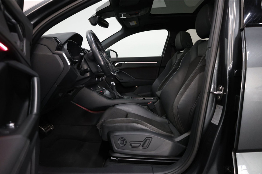Audi Q3 Sportback 40 TFSI quattro S Edition 190+PK 3x S-LINE/SFEER/VIRTUAL/PANO/HALF LEDER+S.VERWARMING/20"LMV/ACC/12 MND GARANTIE