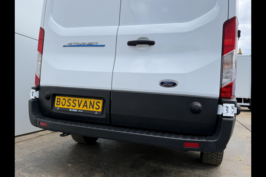 Ford E-Transit 68kWh 184PK L2H2 317km WLTP 95,7% (SOH) BEV Snelladen Cruise control Climate control Carplay Laadkabel Parkeersensoren
