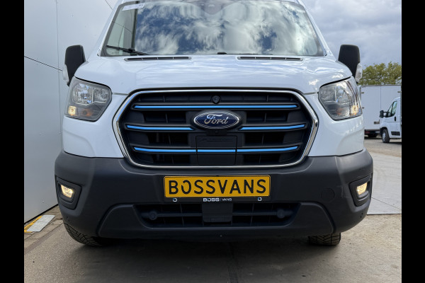 Ford E-Transit 68kWh 184PK L2H2 317km WLTP 95,7% (SOH) BEV Snelladen Cruise control Climate control Carplay Laadkabel Parkeersensoren