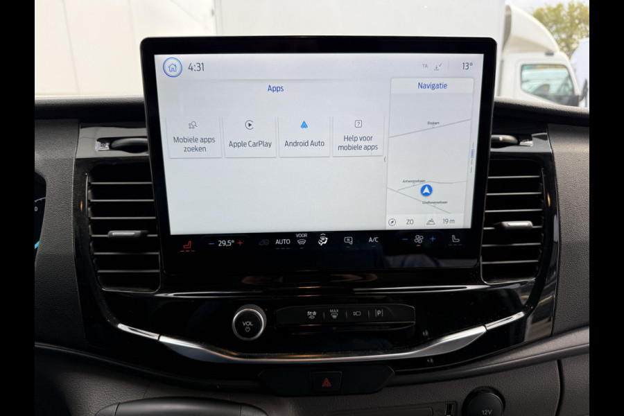 Ford E-Transit 68kWh 184PK L2H2 317km WLTP 95,7% (SOH) BEV Snelladen Cruise control Climate control Carplay Laadkabel Parkeersensoren