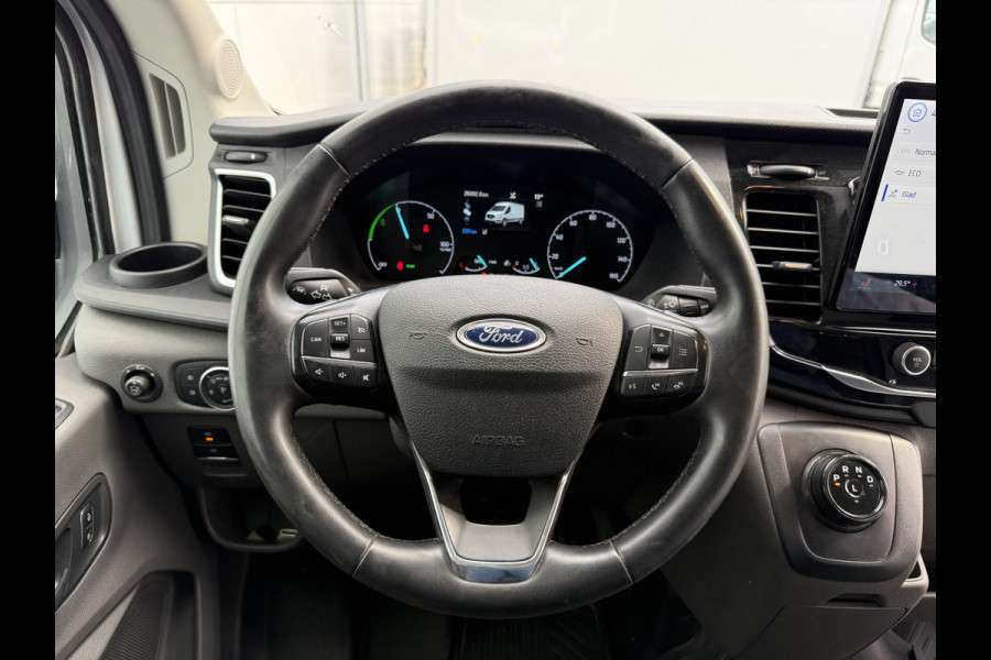 Ford E-Transit 68kWh 184PK L2H2 317km WLTP 95,7% (SOH) BEV Snelladen Cruise control Climate control Carplay Laadkabel Parkeersensoren