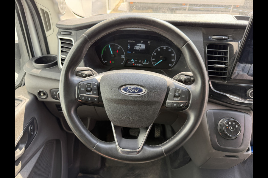 Ford E-Transit 68kWh 184PK L2H2 317km WLTP 95,7% (SOH) BEV Snelladen Cruise Control Climate Control Carplay Laadkabel Parkeersensoren