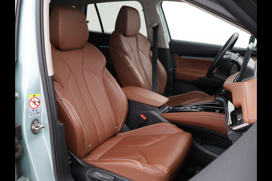 Škoda ENYAQ iV 60 + LEDER | PANORAMA | ELEK. TREKHAAK | | HEAD-UP | CARPLAY | SFEERVERLICHTING