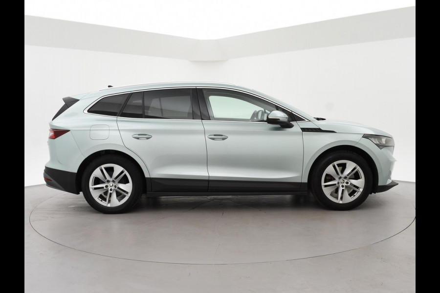 Škoda ENYAQ iV 60 + LEDER | PANORAMA | ELEK. TREKHAAK | | HEAD-UP | CARPLAY | SFEERVERLICHTING