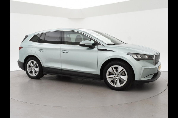 Škoda ENYAQ iV 60 + LEDER | PANORAMA | ELEK. TREKHAAK | | HEAD-UP | CARPLAY | SFEERVERLICHTING