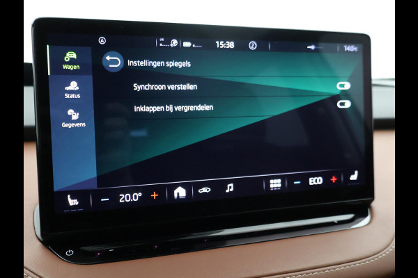 Škoda ENYAQ iV 60 + LEDER | PANORAMA | ELEK. TREKHAAK | | HEAD-UP | CARPLAY | SFEERVERLICHTING