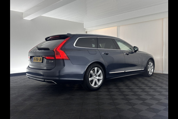 Volvo V90 2.0 D4 Momentum Pro (INCL-BTW) Aut. *PANO | LEATHER | HEAD-UP | FULL-LED | MEMORY-PACK | HEATED-SPORTSEATS | BLINDSPOT | CAMERA | KEYLESS | DIGI-COCKPIT | PRIVACY-GLASS | NAVI-FULLMAP | ECC | LANE-ASSIST | 17"AL