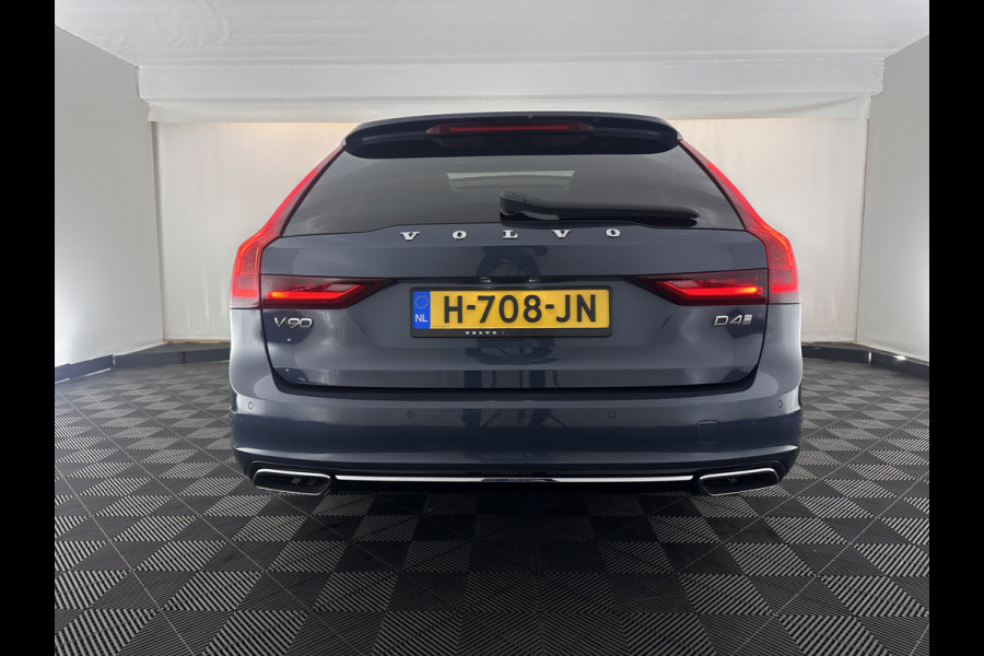 Volvo V90 2.0 D4 Momentum Pro (INCL-BTW) Aut. *PANO | LEATHER | HEAD-UP | FULL-LED | MEMORY-PACK | HEATED-SPORTSEATS | BLINDSPOT | CAMERA | KEYLESS | DIGI-COCKPIT | PRIVACY-GLASS | NAVI-FULLMAP | ECC | LANE-ASSIST | 17"AL