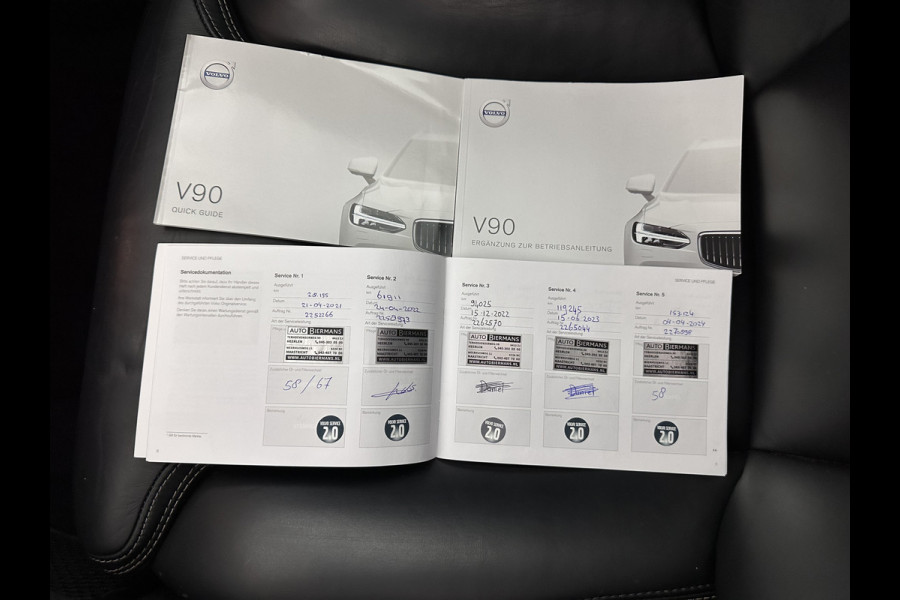 Volvo V90 2.0 D4 Momentum Pro (INCL-BTW) Aut. *PANO | LEATHER | HEAD-UP | FULL-LED | MEMORY-PACK | HEATED-SPORTSEATS | BLINDSPOT | CAMERA | KEYLESS | DIGI-COCKPIT | PRIVACY-GLASS | NAVI-FULLMAP | ECC | LANE-ASSIST | 17"AL