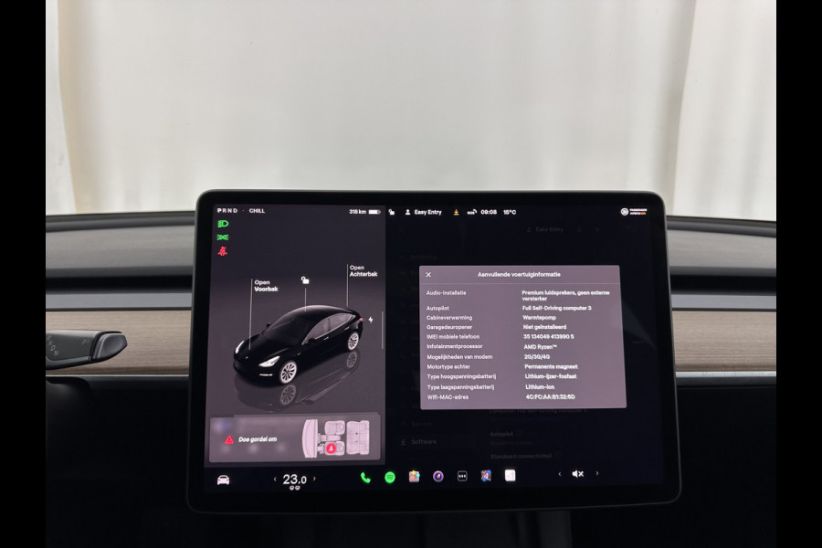Tesla Model 3 Standard RWD Plus 60 kWh [ 3-Fase ] {SOH-91%} (INCL-BTW) Aut. *PANO | AUTOPILOT | LEATHER | KEYLESS | FULL-LED | MEMORY-PACK | TOPVIEW | DAB | CARPLAY | DIGI-COCKPIT | LANE-ASSIST | COMFORTSEATS | 19"ALU*