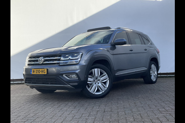 Volkswagen Atlas 3.6 VR6 277pk 7-Pers Pano Memory Stoelverw+Ventilatie 360° Leer BOMVOL!