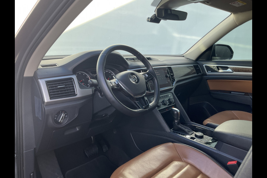 Volkswagen Atlas 3.6 VR6 277pk 7-Pers Pano Memory Stoelverw+Ventilatie 360° Leer BOMVOL!