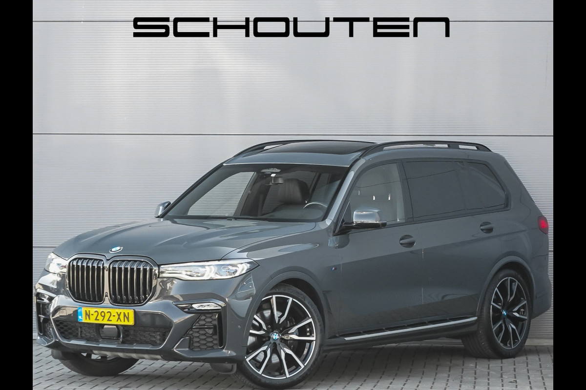 BMW X7 xDrive40i High Ex M-Sport 7P Laser B&W Pano Skylounge Trekhaak Dravit