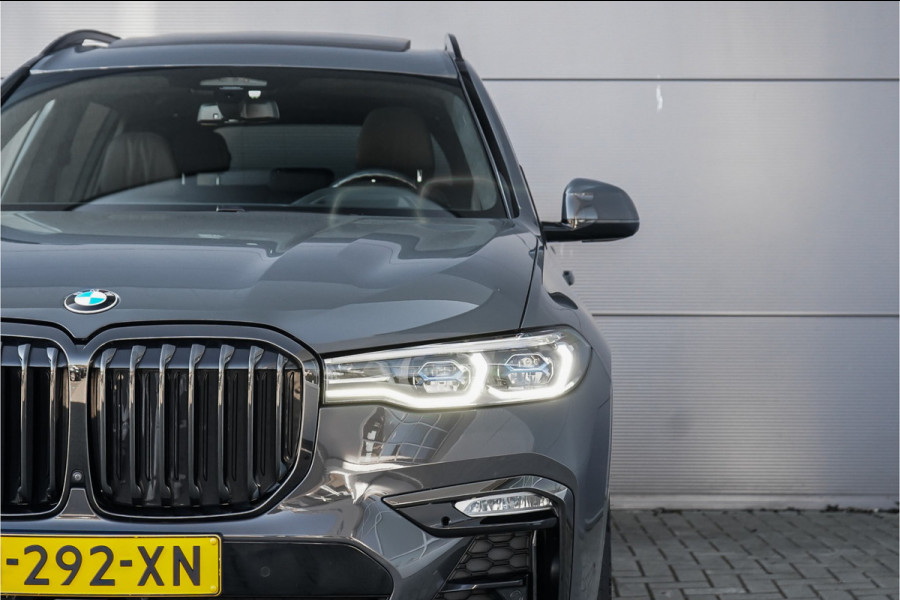BMW X7 xDrive40i High Ex M-Sport 7P Laser B&W Pano Skylounge Trekhaak Dravit