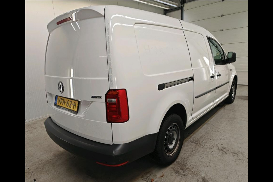 Volkswagen Caddy 1.4 TGI L2H1 Maxi CNG aardgas / Benz./ Comfortline Airco / Pdc. / Re.Schuifdeur / zeer milieu vriendelijk. / Apk 02-2027